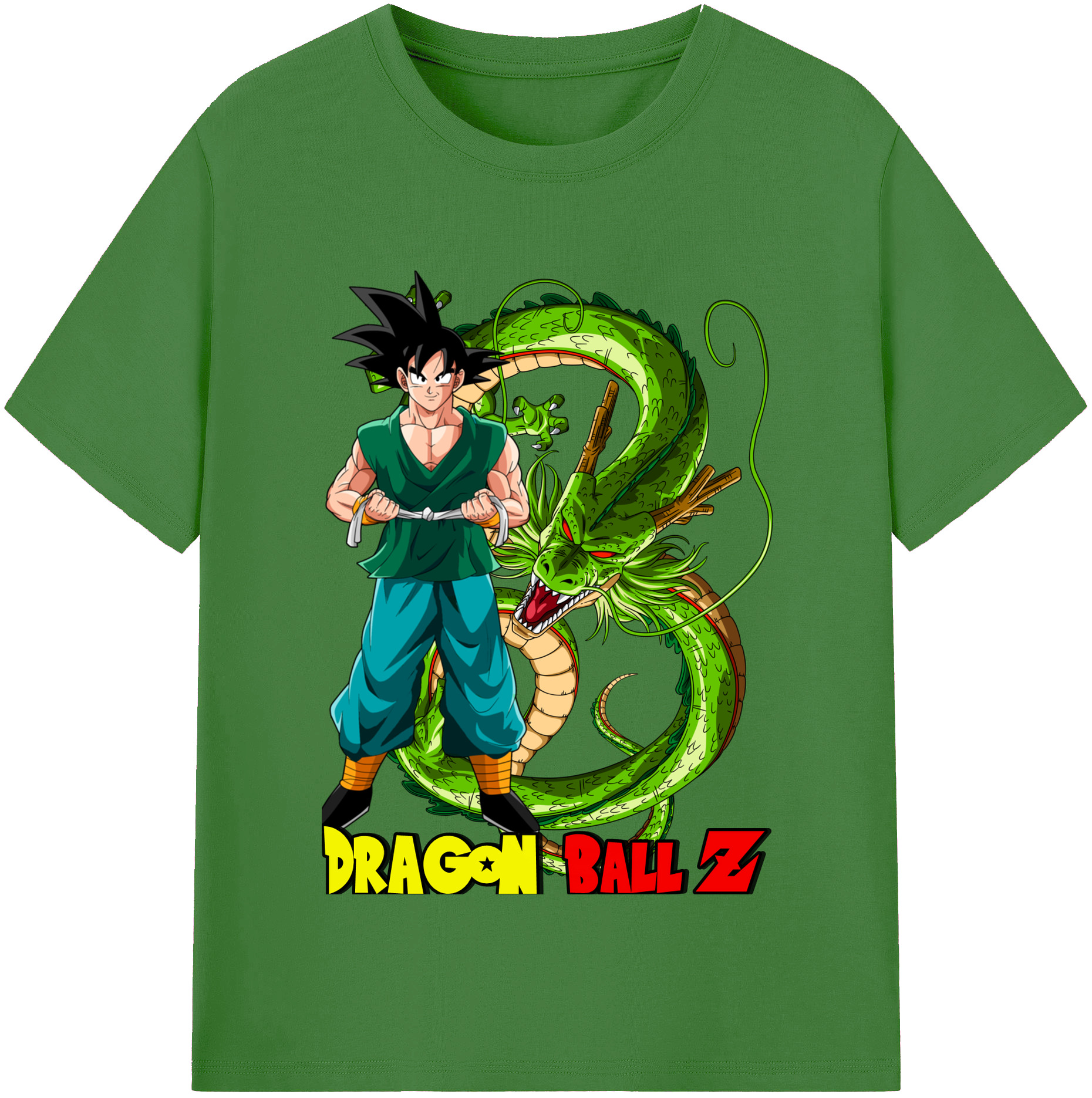 （画像用） ドラゴンボール 孫悟空（そん ごくう）Son Goku カカロット DRAGON BALL Kakarotto レディースカジュアルプリントTシャツ（綿100％）
